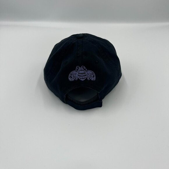 Black Authentic Patrón XO Cafe snapback hat w/ purple lettering OS frat summer - Picture 4 of 6